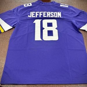 MN Vikings Justin Jefferson Limited Stitch Jersey